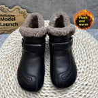 2025 Winter Soft Leather Ankle Boots Women