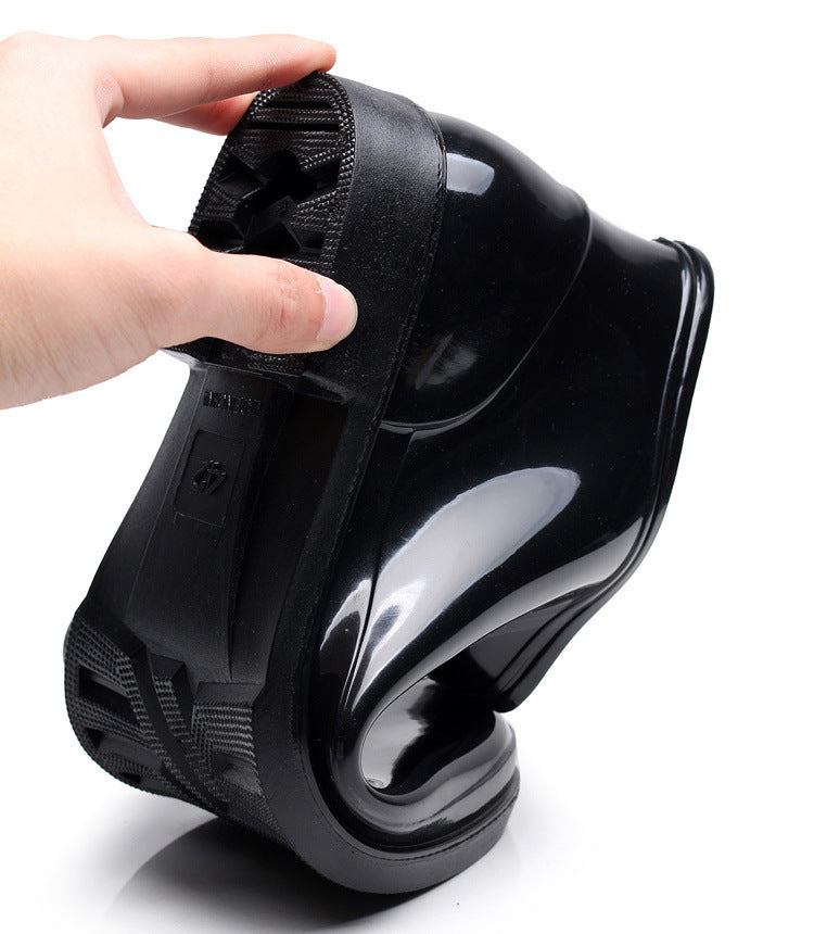 Men's Short Tube Plus Size Low-top Non-slip Rain Boots