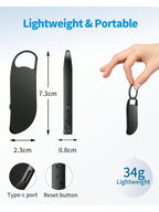 64GB Digital Voice Recorder, USB C Interface, Voice Activation And Noise Reduction, Suitable For Lectures, Meetings, Interviews, 900 Hours Of Large Capacity, Metal Casing