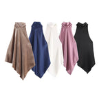 Women's Satin Halter Neck Strap Top