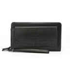 Men's Large Capacity Multi-compartment Business Soft Leather Handbag