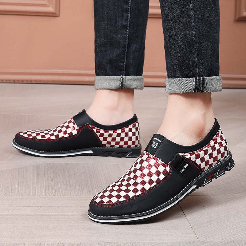 Large Size New British Style Business Casual Leather Men's Shoes