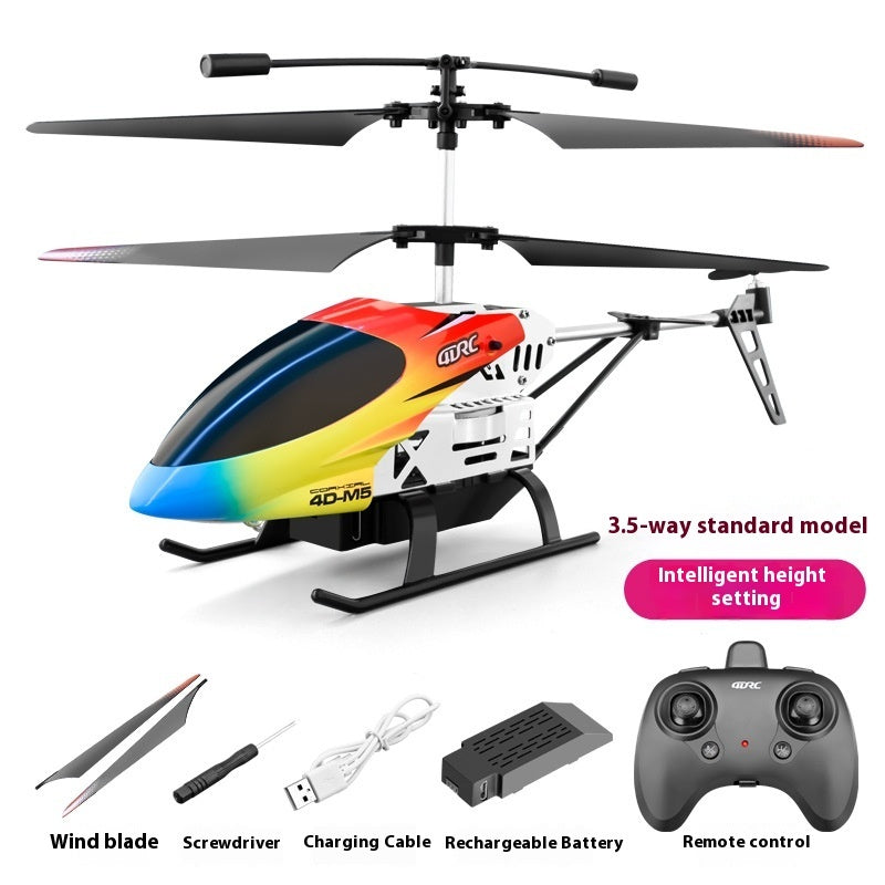 Alloy Aviation Remote Control Children's Helicopter Toy