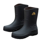 Men's Fashionable Outdoor Middle Tube Non-slip Rain Boots