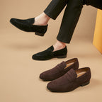 Summer Slip-on New Japanese Style Simple Suede Shoes