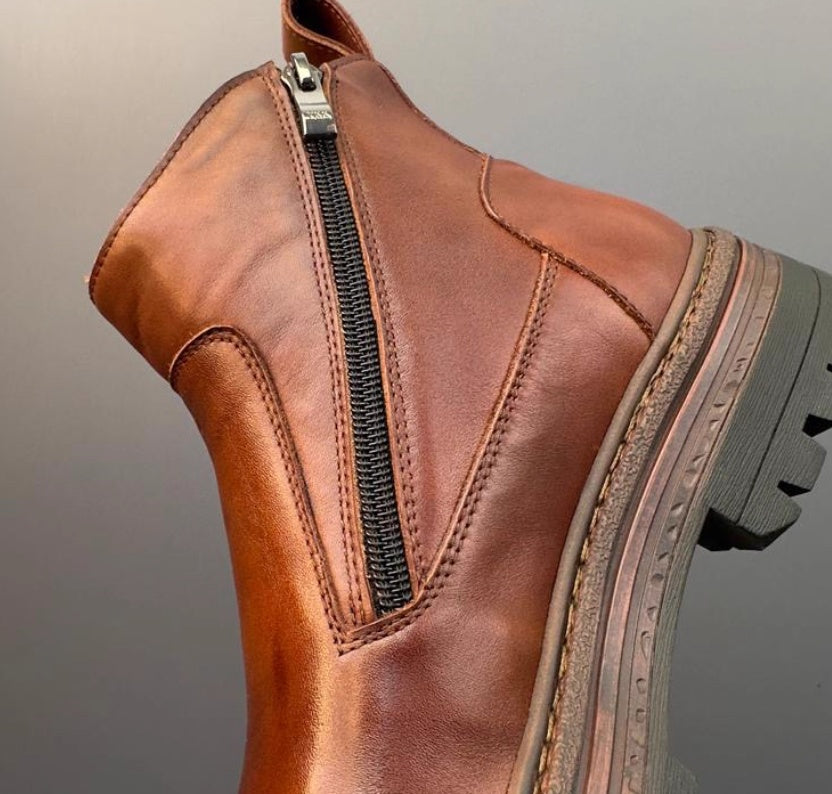 Autumn And Winter New Chelsea Boots Men's Business Shirt