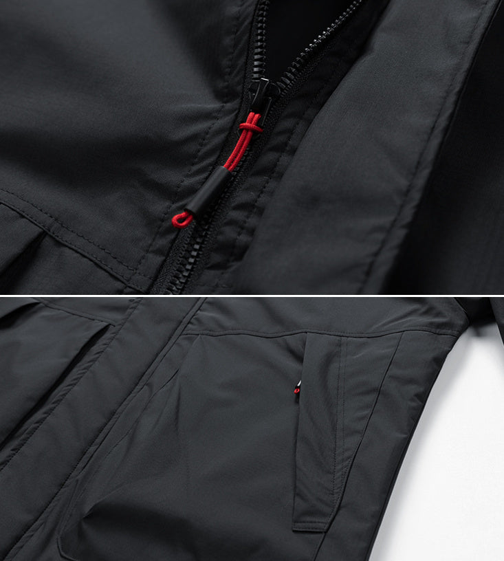 Men's Outdoor Casual Hooded Fashion Shell Jacket