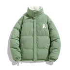 Cashmere Cotton-padded Coat Double-sided Wear Loose Lapel Warm Coat