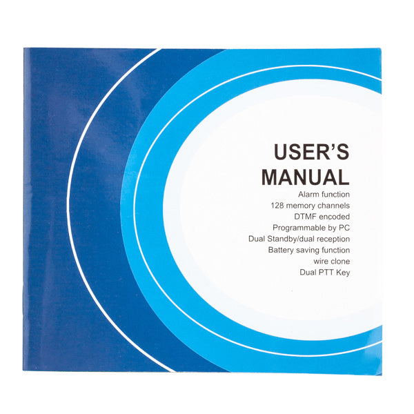 US Standard UV-82 5W 2000mAh Analog Walkie Talkie Split Charging With Earphones