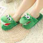 Animal Slippers Dancing Spoof Dinosaur Cotton Shoes Sand Carving