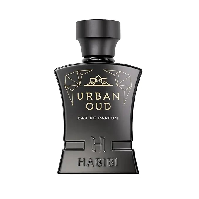 H HABIBI White Moroccan Leather Perfume 2.5oz – Long-Lasting Arabian Cologne for Men AJ PRIME