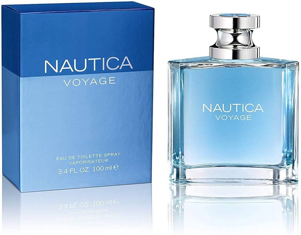 "Nautica Voyage for Men Eau de Toilette Spray – 3.4 oz / 100 ml | Authentic Designer Fragrance, Ideal Holiday Gift AJ PRIME