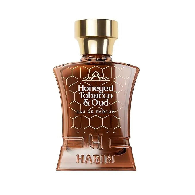 H HABIBI White Moroccan Leather Perfume 2.5oz – Long-Lasting Arabian Cologne for Men AJ PRIME