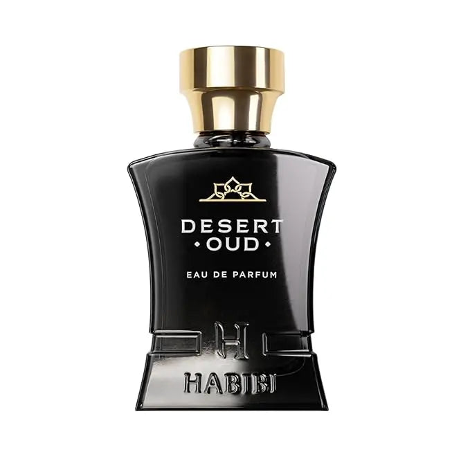 H HABIBI White Moroccan Leather Perfume 2.5oz – Long-Lasting Arabian Cologne for Men AJ PRIME