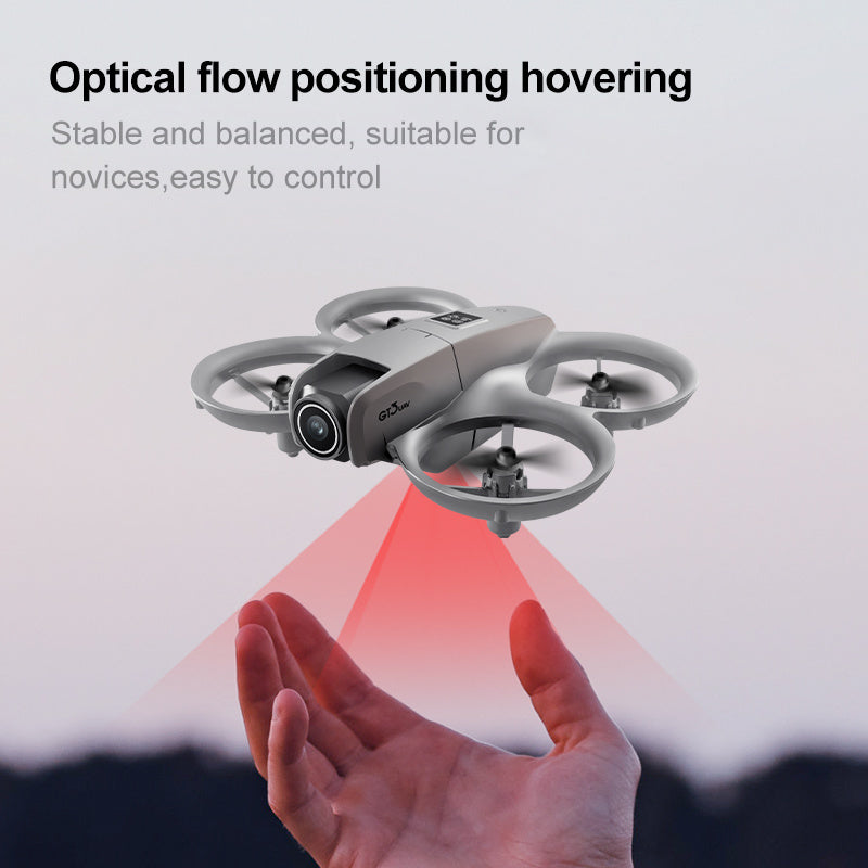 GT3 Small Unmanned Aerial Vehicle, Optical Flow Hovering, Stable Flight, Propeller Protection, Safe Flight, Equipped With Dual Cameras, Electrically Adjustable, Easy To Operate, Easy To Get Started, S