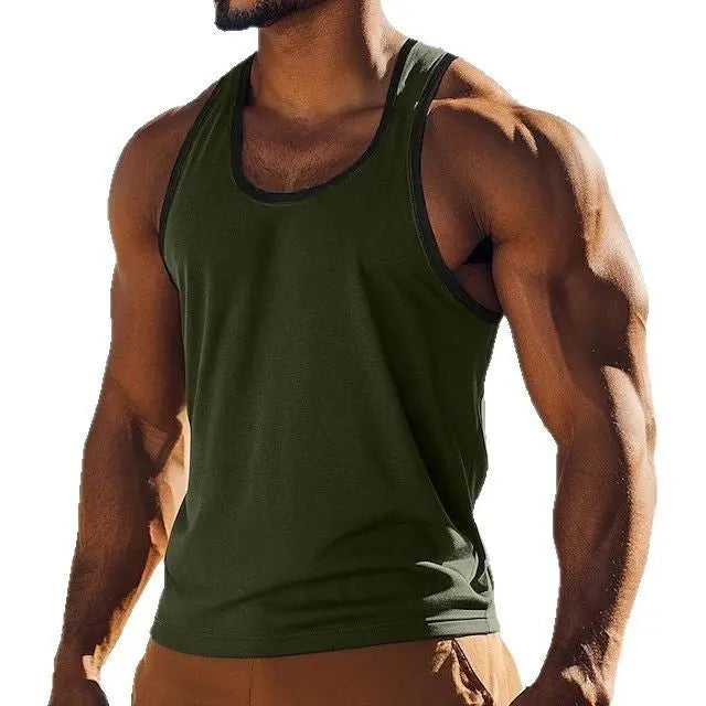 New American Style Slim Fit Casual Sports Men's Summer Vest - The Premium