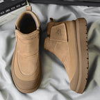 Fleece-lined Thick Casual All-Match Platform Non-slip Snow Boots Trendy Shoes