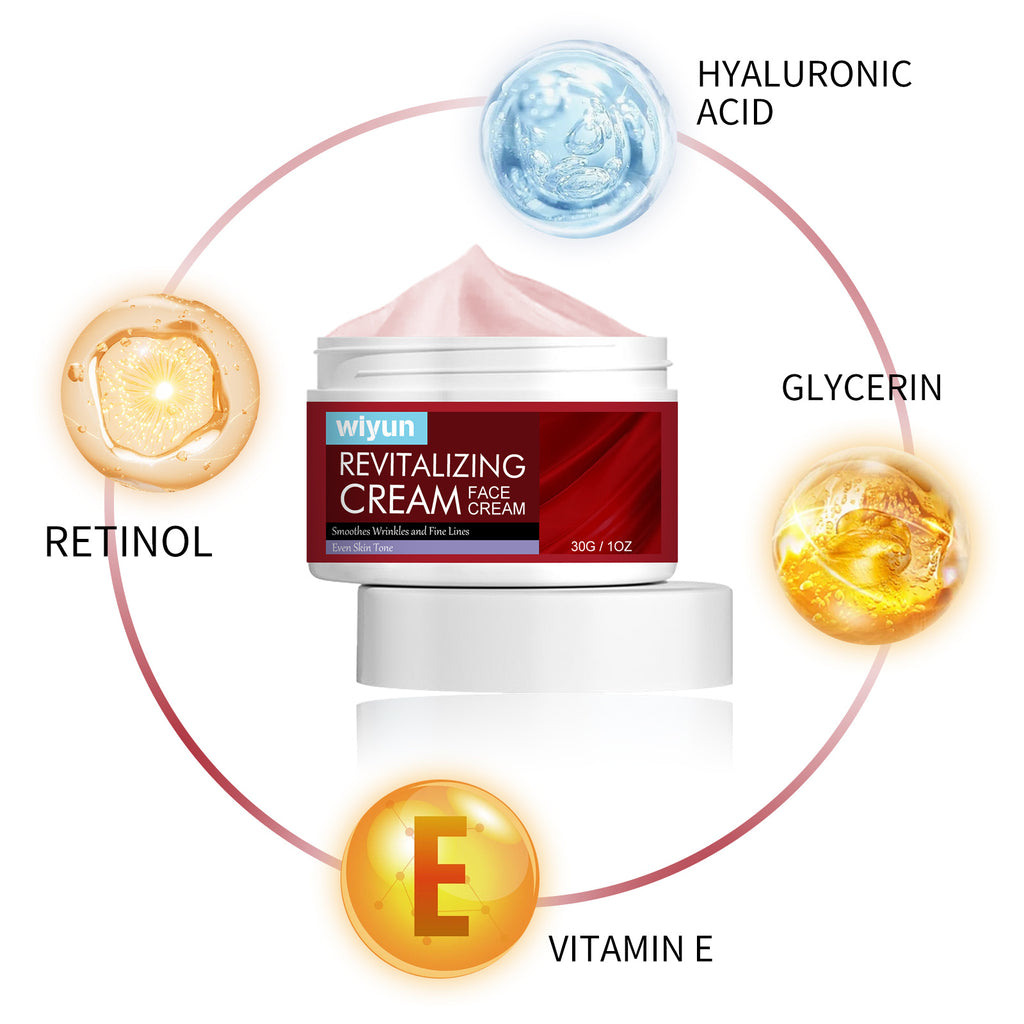 WIYUN Retinol Anti-Wrinkle Cream Reduces Fine Lines And Moisturizes, Firming, Brightening Skin Anti-Aging Cream