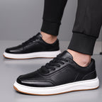 Casual Soft Leather Soft Bottom Men's Sneakers