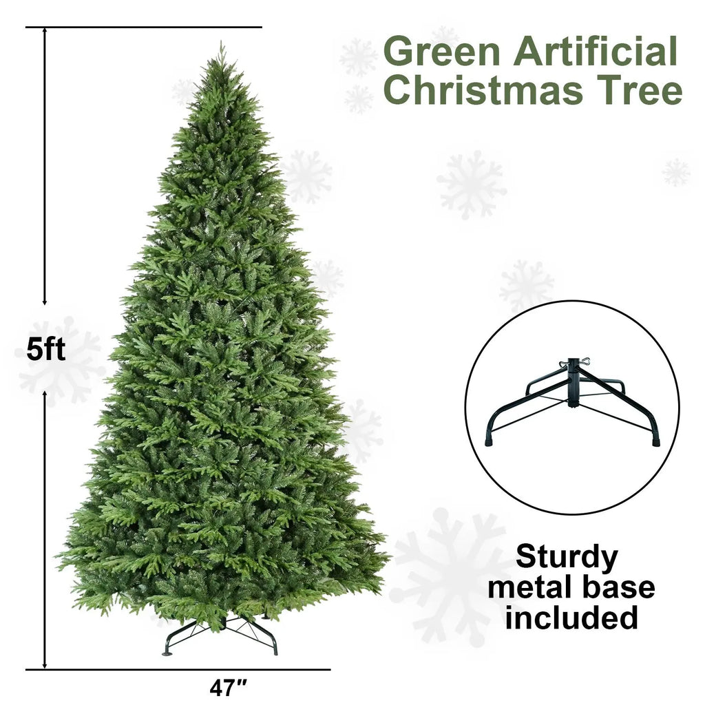 PVC Christmas Tree, Christmas Decorations, Green - The Premium
