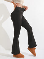 Yoga Flared Pants - Winter Brushed A89