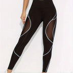 Women's Trousers Elastic Compression Pants Sports Tight