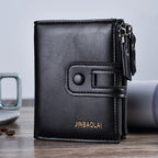 Buckle Retro Men's Wallet Wallet Multifunctional