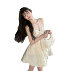 French Sexy Irregular Spaghetti-strap Vest