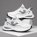 Leather Casual White Shoes Men's Outdoor Mountaineering