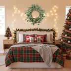 Christmas Eucalyptus Wreath Green Door Wreath Fake Leaf Garland Wedding Home Frontdoor Decor FBA Shipment - The Premium