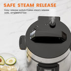 9 In 1 Electric Pressure Cooker, Warmer & Sterilizer, Saute, Slow Cooker, Rice Cooker, Multi-Functional Smart Pot