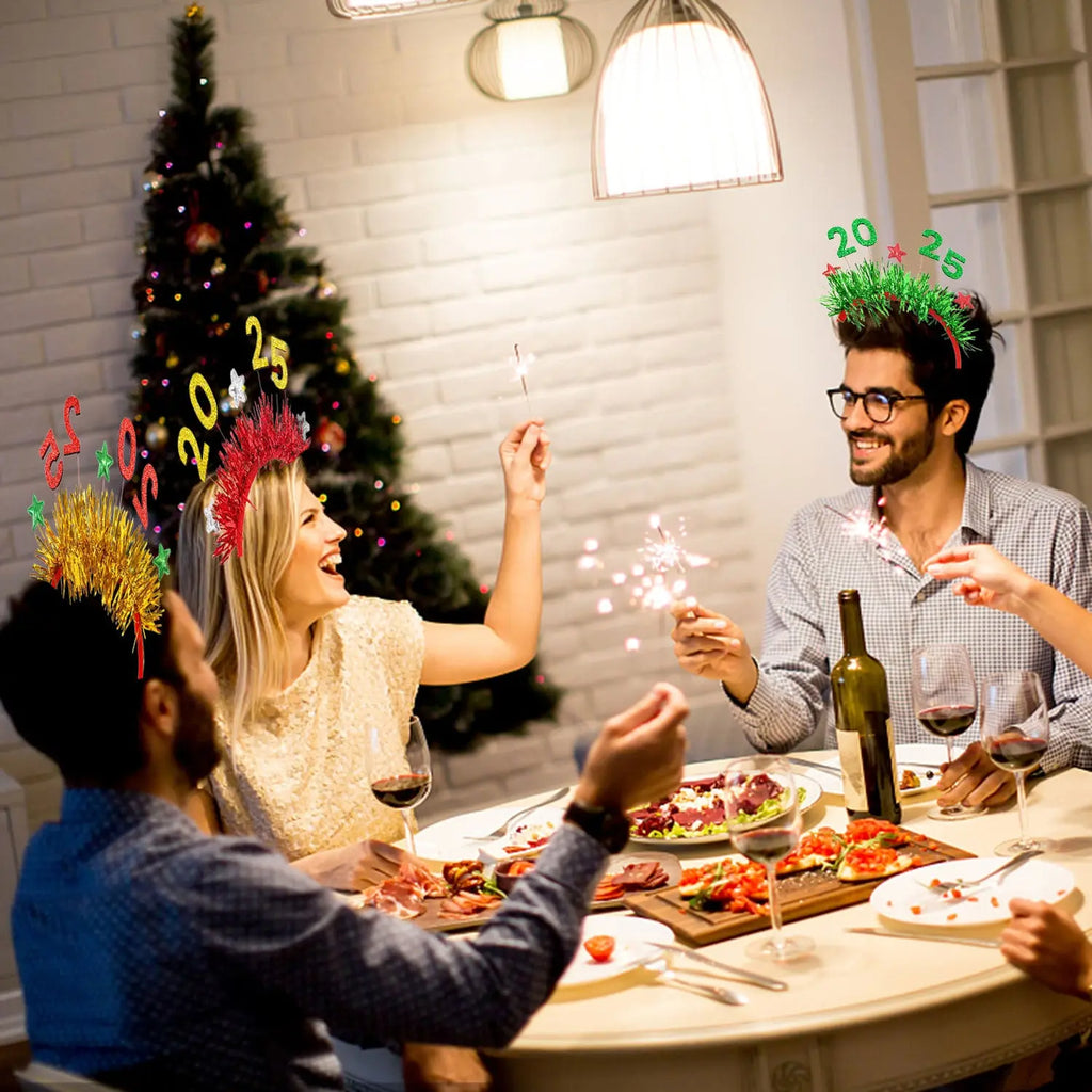 5pcs Christmas Headbands - The Premium