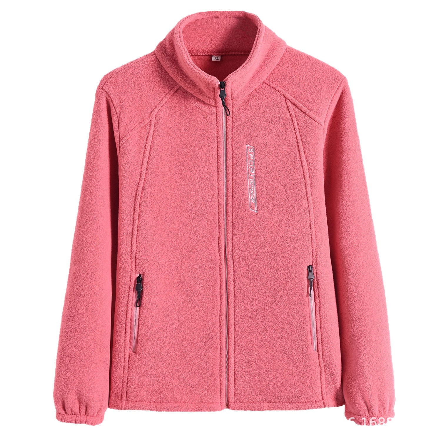 Autumn And Winter Women's Fleece Thickened Coat