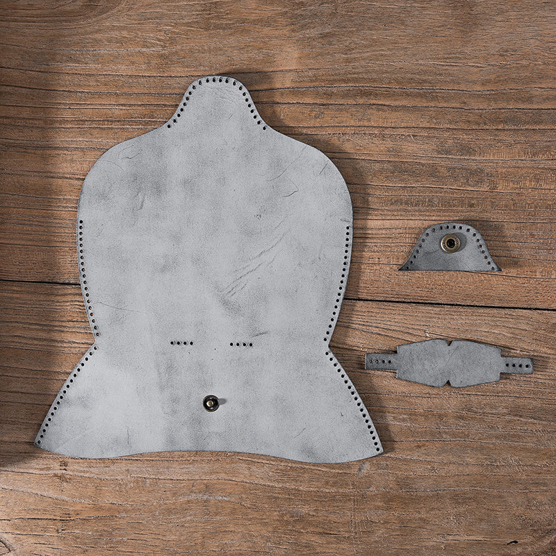 Fog Wax Leather Glasses Case Manual Sewing