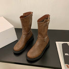 New Retro Western Cowboy Boot Belt Buckle