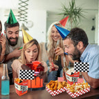 48 Pcs Race Car Theme Party Supplies Decorations Set - The Premium