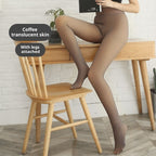 Warm Women's Light Leg Velvet Thickened Transparent Pantyhose
