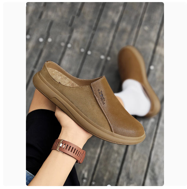 Outdoor Wear Summer Deodorant Leather Sandals Men