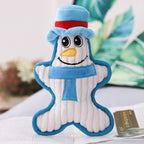 Santa Penguin Snowman Pet Molar Doll Pet Doll Plush Pet Toy