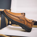 Casual Leather Shoes Comfortable Breathable Daily Casual Shoes