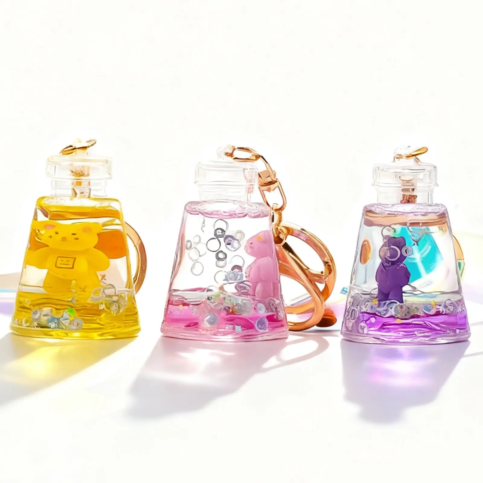 Bear Juice Cup Keychain-4425 - The Premium