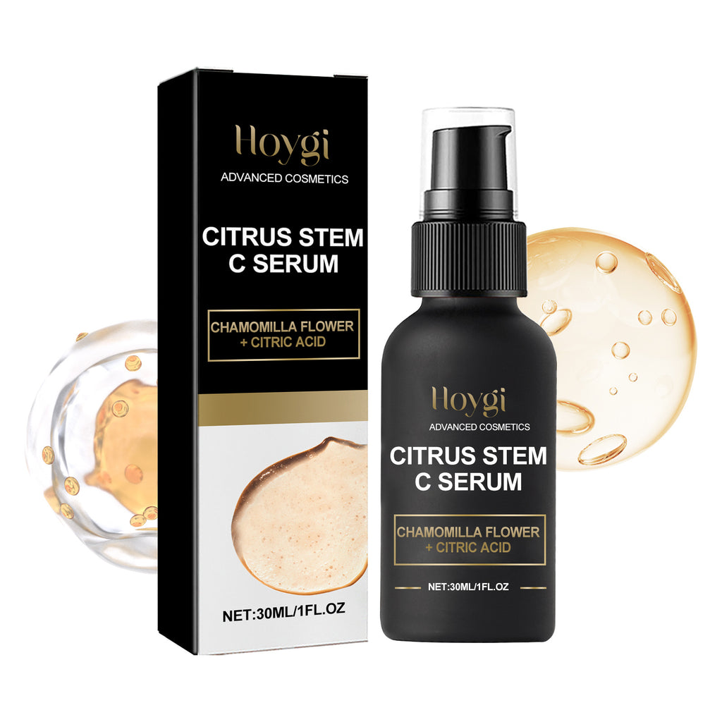 Hoygi Citrus Stem C Serum, Reduce Wrinkles Improve Skin Elasticity Firming And Lifting Anti-Aging Serum