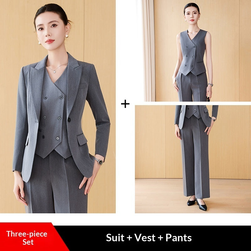 Slim-fit Design Anti-aging Vest Suit Outfit
