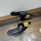 2025women's New Shoes For Spring Fashion Style Metal