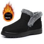 Women's Large Size Cotton Boots Plus Velvet Thickened Outdoor Leisure