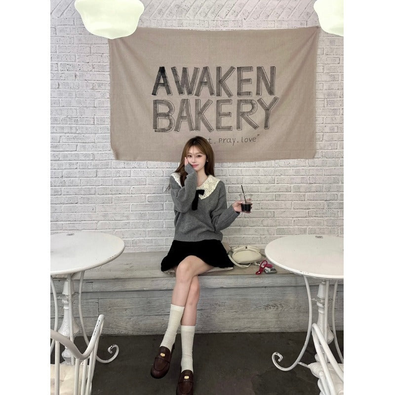 Lazy Style Design Versatile Women's Sweater