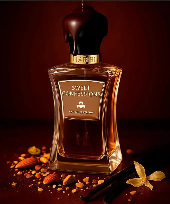 H HABIBI Sweet Confessions Extrait De Parfum 2.5oz – Unisex Arabian Perfume for Men & Women The Premium