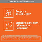 Qunol Turmeric Curcumin 2400mg – Powerful Joint Support with Black Pepper & Ginger for Enhanced Absorption AJ PRIME