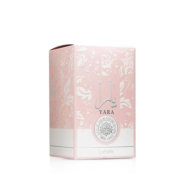 Lattafa Yara Eau de Parfum for Women 100ml (3.4oz) – Long-Lasting Vanilla, Fruity & Floral Perfume | Available at ajprime.shop AJ PRIME
