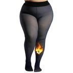 Black See-through Women's Fleece Lining Romper